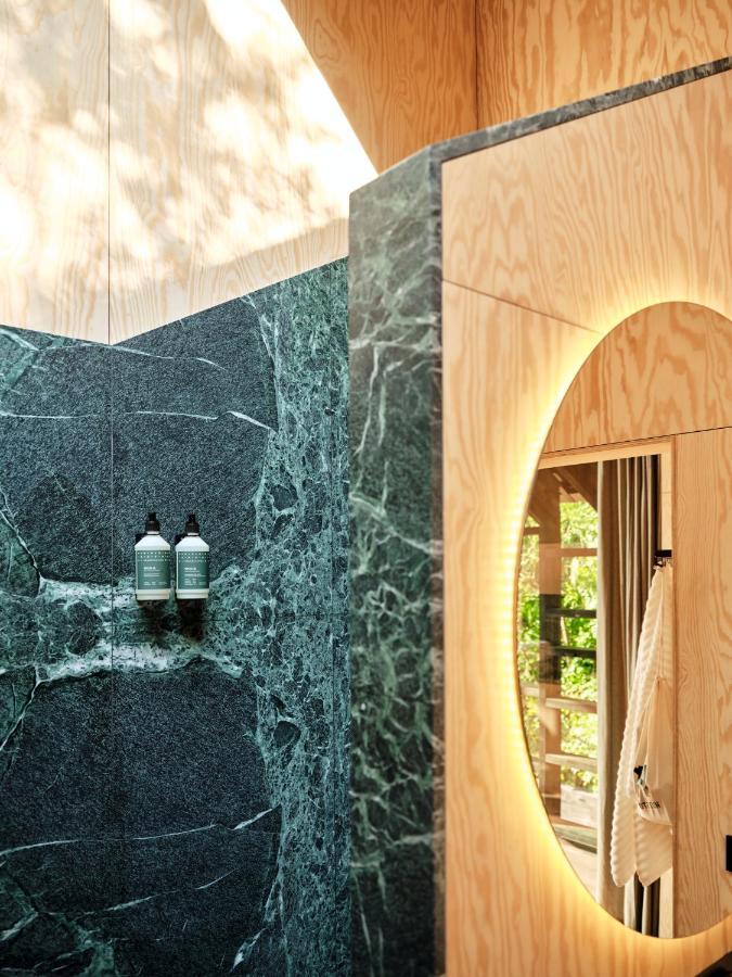 Hutstuf The Beaver & Private Outdoor Spa 拉罗什-阿登 外观 照片